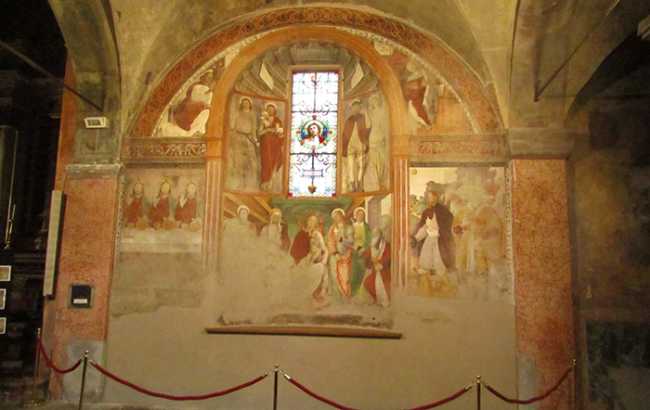 affresco chiesa stella varzo