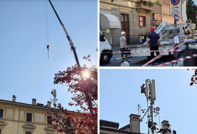 cambio ripetitore telefonia domodossola