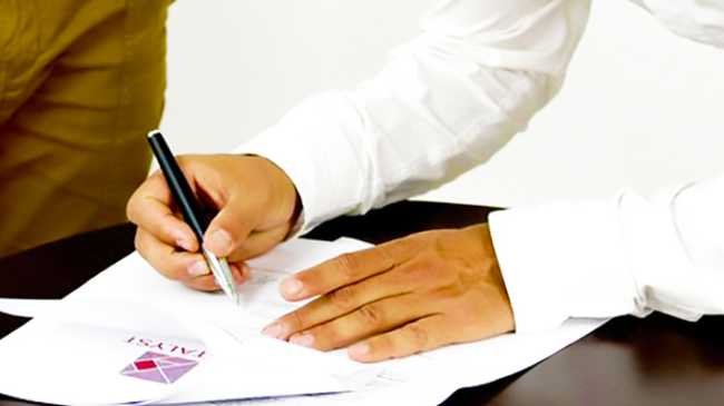contratto firma a