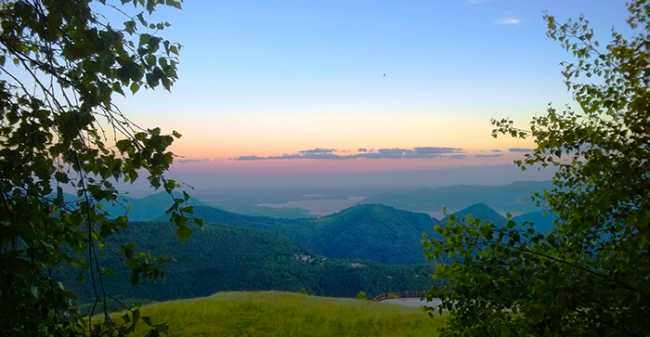 valgrande alba panorama lago