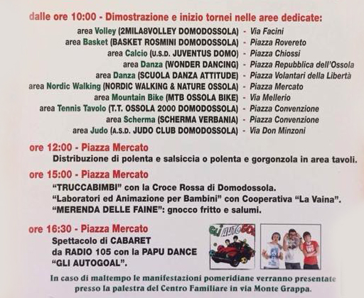programma 17 carnevale autunno