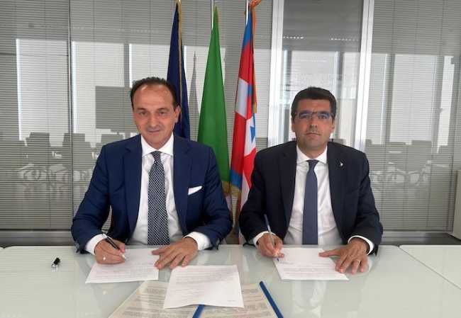 Alberto Cirio e Enrico Bussalino