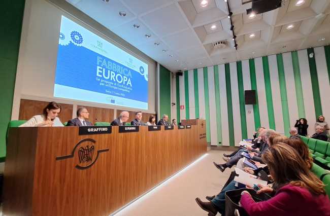 Fabbrica Europa convegno 7 marzo 2024 a Torino