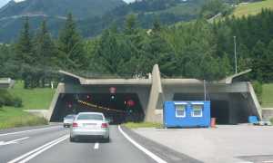 Gotthard Road Tunnel Switzerland