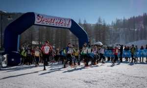 La partenza de La Traccia Bianca 2019 foto Camocardi