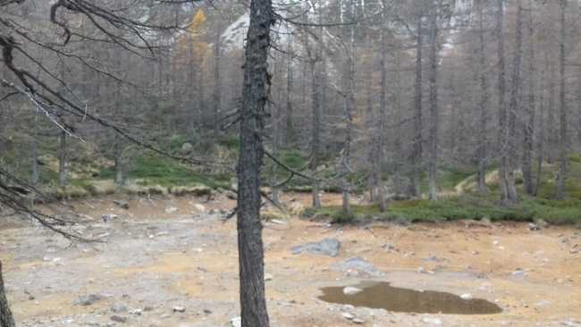 Lago delle Fate in secca 1 nov 2020