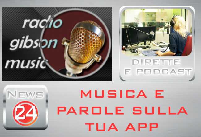 MUSICA parole radio gibson app