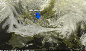 arrivo aria fredda mappa ott 17