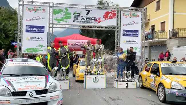 arrivo rally 2 laghi premiazioni 2021
