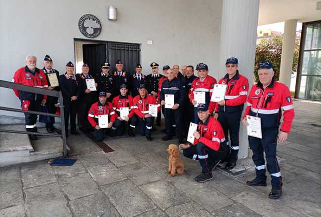 associazione carabinieri premiati covid