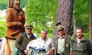 b alpe solcio festa cacciatori Scheibe