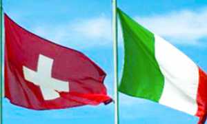 b bandiere svizzera italia