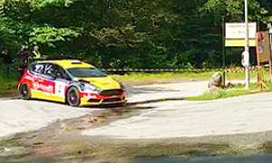 b caffoni rally traverso shakedown