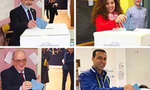 b candidati domo voto