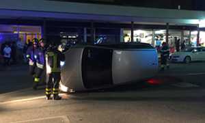 b cappottata incidente via giovanni