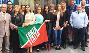 b forza italia presentazione lista