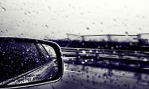 b pioggia vetro auto