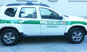 b polizia municipale vigili auto