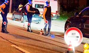 b posto blocco notte carabinieri polizia finanza