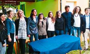 b presentazione lista domocrazia giovani cattrini