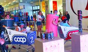 b sfida carrelli coop molecola