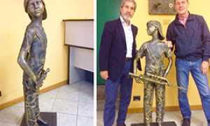 b statua bambino soldato casa 40 gesu