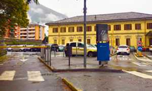 b stazione posteggio posta