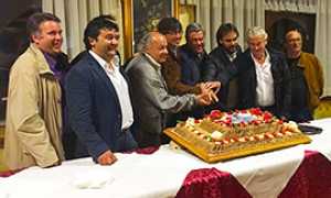 b valli presentazione rally 16 torta