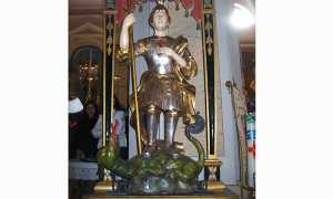 beura statua santo drago