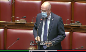 borghi aula mascherina