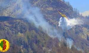 canadair dissimo incendio aib