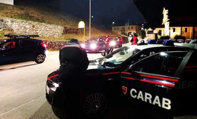 carabinieri controlli notte ossola