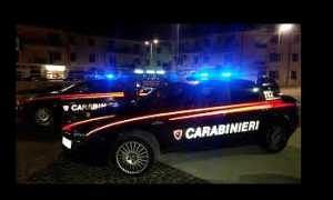 carabinieri notte due auto