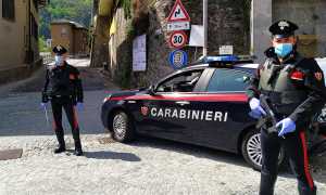 carabinieri posto blocco antrona covid