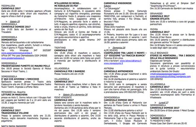 carnevali programmi 17