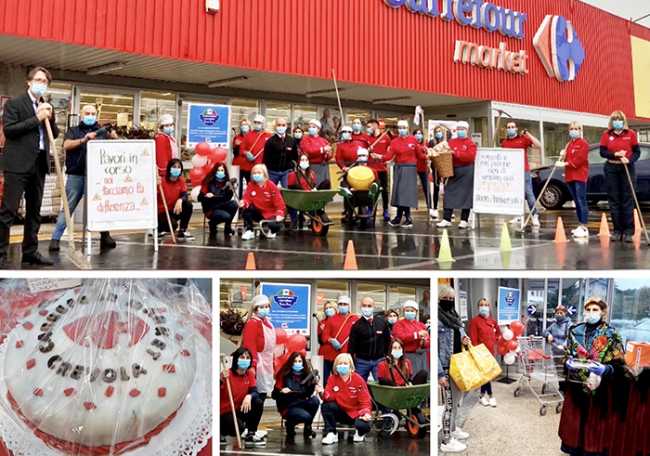 carrefour raccolta fondi mix