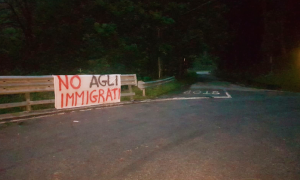 cartello no immigrati bognanco