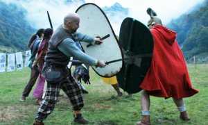 celti scudi guerra Ph Massimo Bertina 1