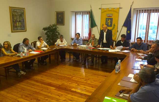 consiglio crevola insediamento ferroni