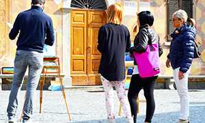 corta pittori an plain