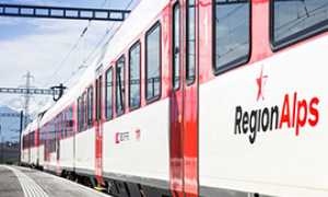 corta Regionalps treno vallese