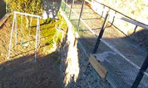 corta VILLA frazione Gaggio nuovo muro 2