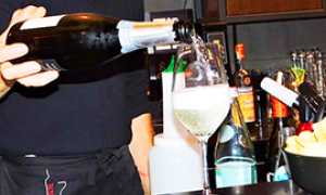 corta bicchiere floute champagne