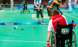 corta bocce disabili