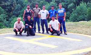 corta bognanco piazzola elicottero