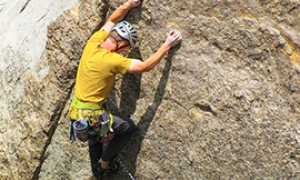 corta clymbing scalatore roccia