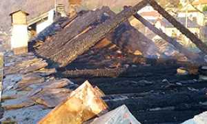 corta colloro premosello incendio tetto