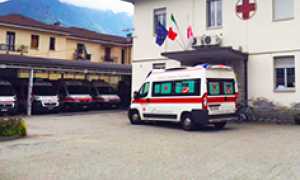 corta croce rossa ambulanza domo