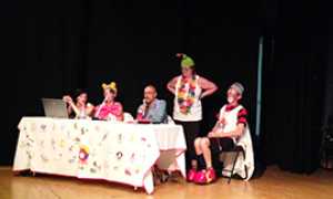 corta dottor clown serata galletti