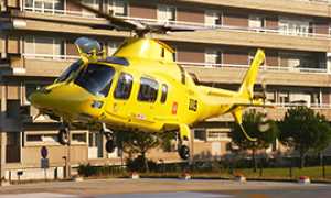 corta elicottero 118 ospeale